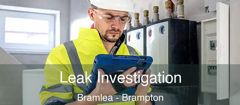 Leak Investigation Bramlea - Brampton